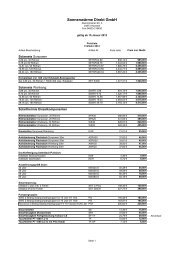 Preisliste zum Download (PDF) - Sonnenwärme Direkt GmbH