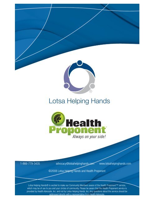 Frequently Asked Questions - Lotsa Helping Hands