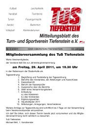 3-4/2011 - TuS Tiefenstein