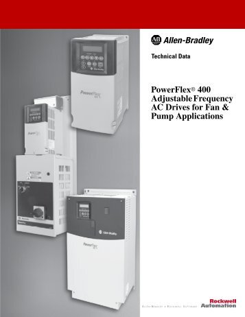 PowerFlex® 400 - Частотные преобразователи Allen-Bradley ...