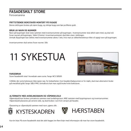 SKILTPROGRAM - Forsvaret