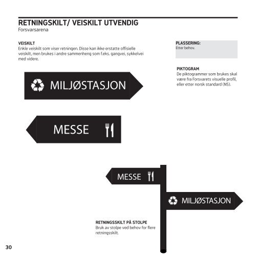 SKILTPROGRAM - Forsvaret