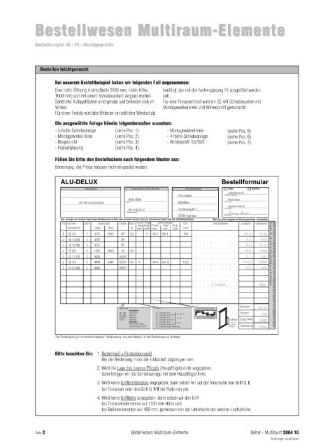 Neher Multiraum GmbH  - ALU-Delux Systeme mit Profil GmbH