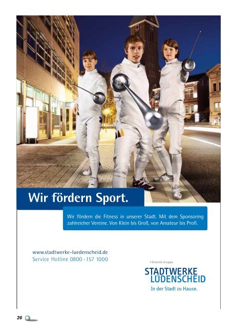 TTSG Magazin 2011-2012 - TTSG BW Lüdenscheid/Wehberg