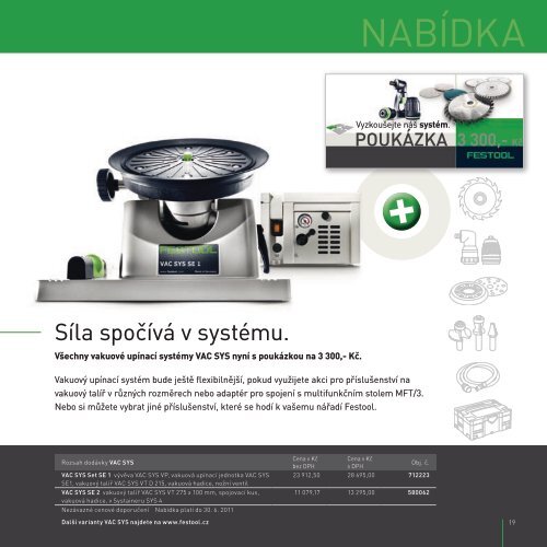 VyzkouÅ¡ejte nÃ¡Å¡ systÃ©m 04.2011 - PK Festool