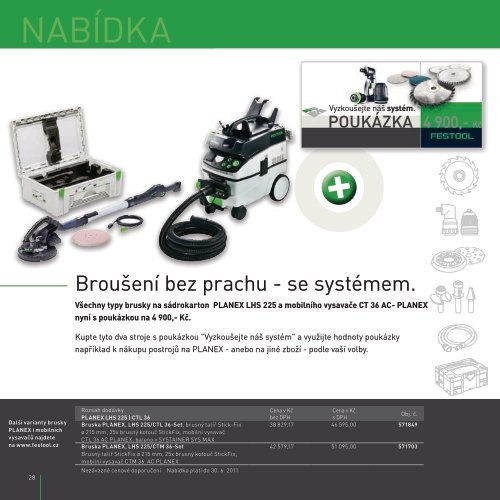 VyzkouÅ¡ejte nÃ¡Å¡ systÃ©m 04.2011 - PK Festool