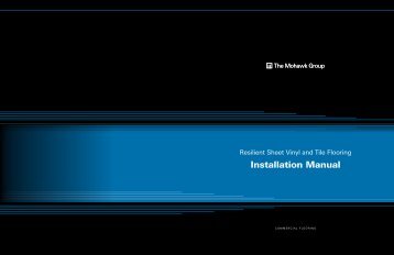 Resilient Sheet Vinyl And Tile Flooring Installation ... - Mohawk Group