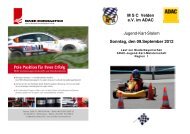 M S C Velden e.V. im ADAC Jugend-Kart-Slalom Sonntag, den 09 ...