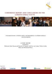 conference report and conclusions on the london somali youth