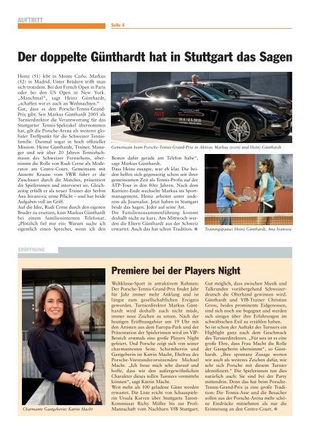 daily - Porsche Tennis Grand Prix