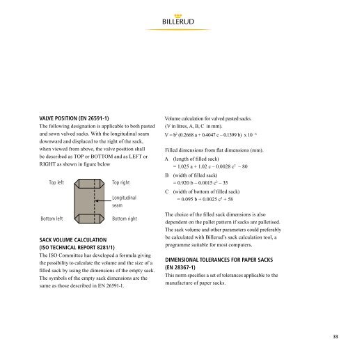 Sack handbook - Billerud AB