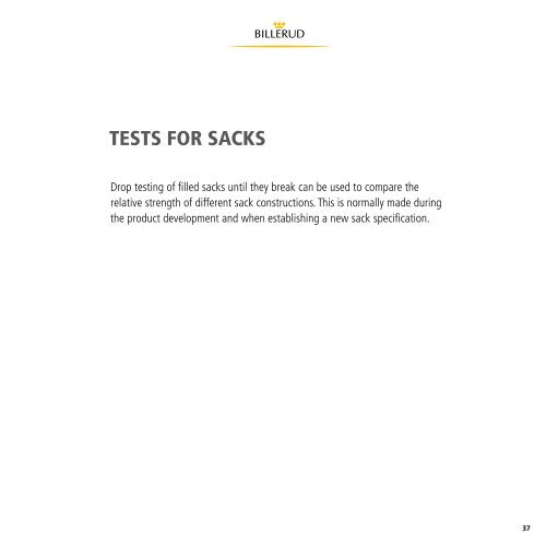 Sack handbook - Billerud AB