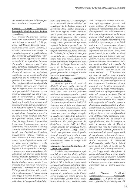 Quaderno di statistica n° 1/2004 - Provincia di Viterbo