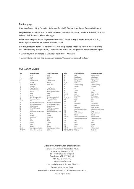 ALUMINIUM IM NUTZFAHRZEUGBAU - Alueurope.eu