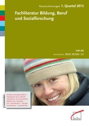 0521 91101-11 - W. Bertelsmann Verlag