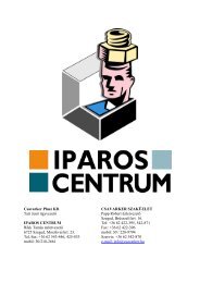 terméklistánkat! - Iparos Centrum