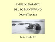 I mulini natanti del Po mantovano - Pereto