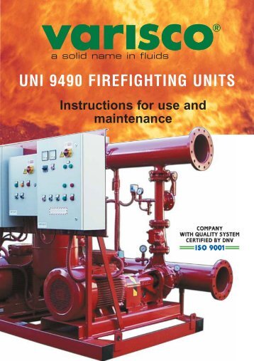 UNI 9490 FIREFIGHTING UNITS - Praktikpump.sk