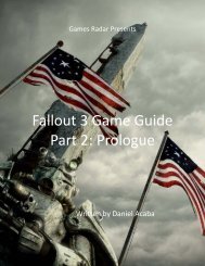 Fallout 3 Game Guide - Part 2: Prologue - GamesRadar