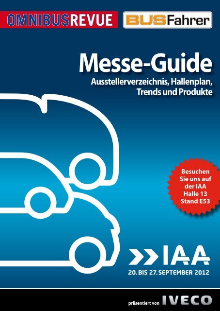 Messe-Guide IAA 2012 - BUSFAHRER