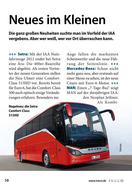 Messe-Guide IAA 2012 - BUSFAHRER