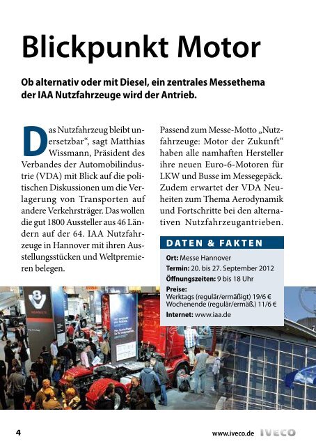 Messe-Guide IAA 2012 - BUSFAHRER