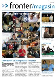 Fronter brukerkonferanse 2006