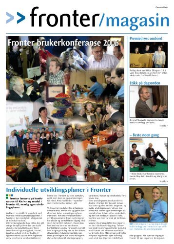 Fronter brukerkonferanse 2006