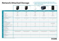 D-Link Business Storage Cheat Sheet March 2013 (source files).indd