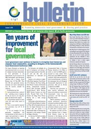 Issue 2-09 - Commonwealth Local Government Forum