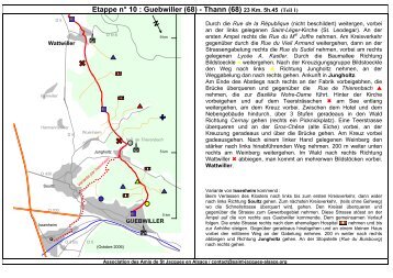 Etappe nÂ° 10 : Guebwiller (68) - Thann - Saint-jacques-alsace.org