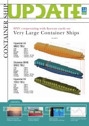 DNV Container Ship update 3-2002