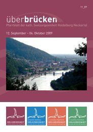 Ã¼berbrÃ¼cken - Seelsorgeeinheit Heidelberg-Neckartal