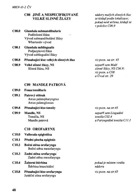 MKN-O-2 MezinÃ¡rodnÃ­ klasifikace nemocÃ­ pro onkologii (2.vydÃ¡nÃ­)