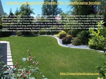 Landscape and Concrete services