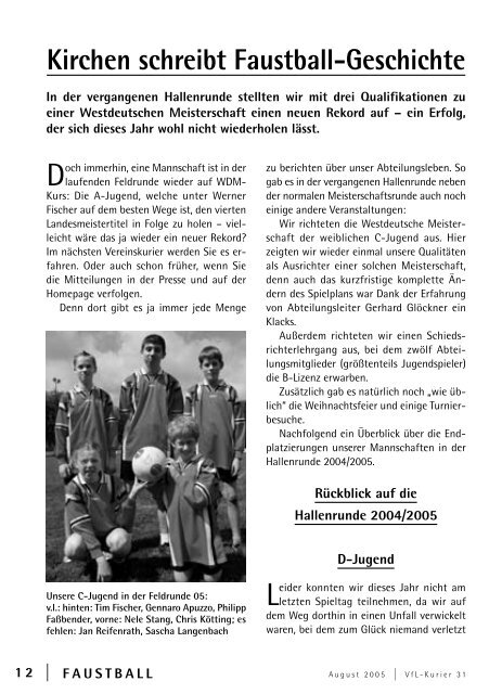 Kurier 31 - Schachverein Betzdorf/Kirchen