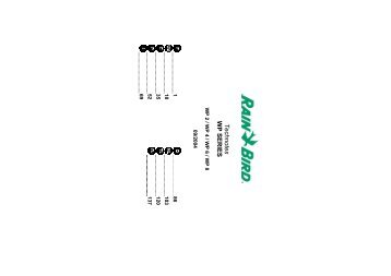 Centralina RAIN BIRD a pila modello WP - Irrigarden