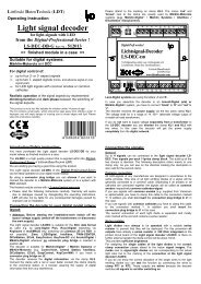 Light signal decoder