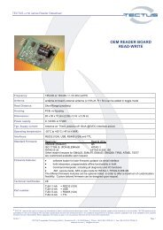 OEM READER BOARD READ-WRITE - Tec-tus.com