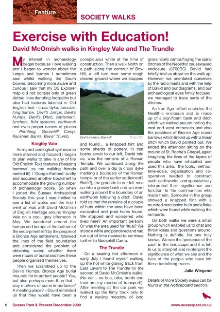 December 2009 (issue 119) - The Sussex Archaeological Society