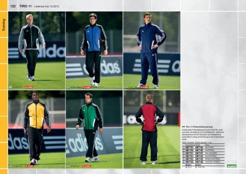 Adidas Fußball/Teamwear Katalog 2012