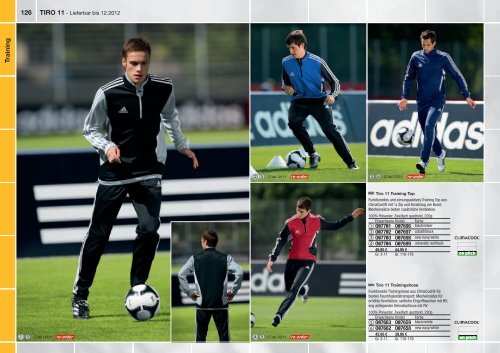 Adidas Fußball/Teamwear Katalog 2012