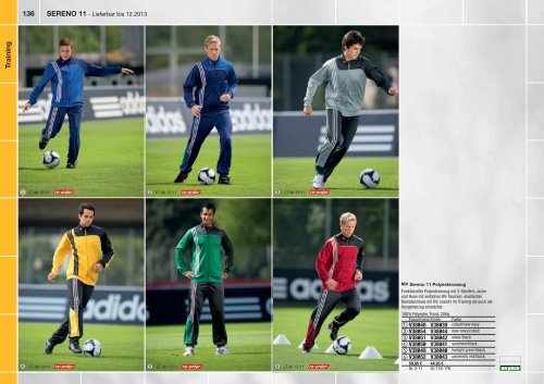 Adidas Fußball/Teamwear Katalog 2012