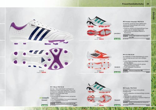 Adidas Fußball/Teamwear Katalog 2012