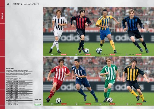 Adidas Fußball/Teamwear Katalog 2012