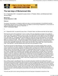 The last days of Muhammad Atta - Martin Amis