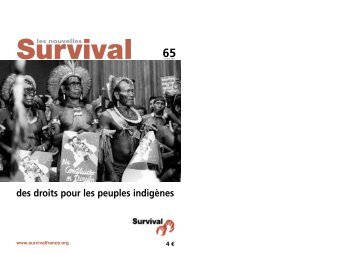 Les Nouvelles de Survival nÃ‚Â°65 - Survival International