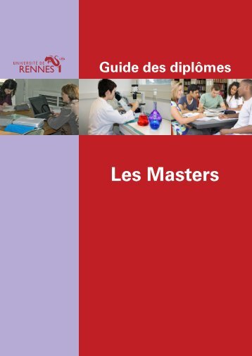 Organisation des études - Université de Rennes 1