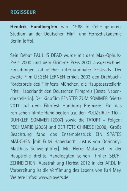 FIEBER - die film gmbh