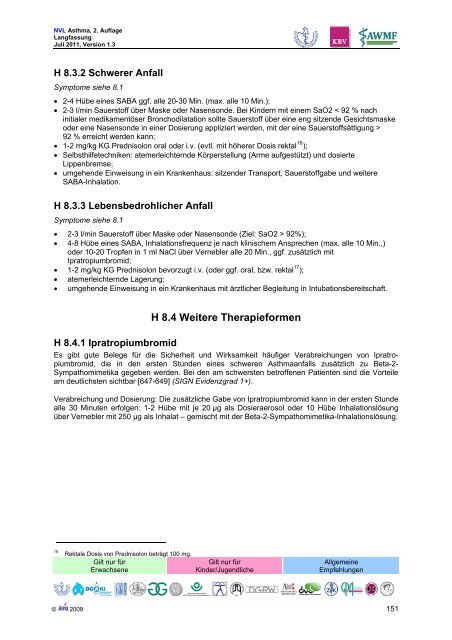 Asthma - Versorgungsleitlinien.de